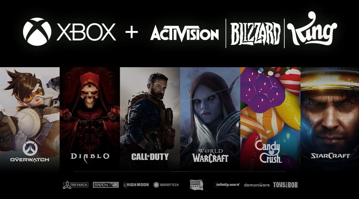 رسمياً: ميكروسوفت تستحوذ على Activision Blizzard !!!